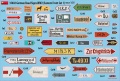 Zdjęcie dodatkowe produktu German Road Signs Ww2 (eastern Front Set 1) 1:35 MiniArt 35602