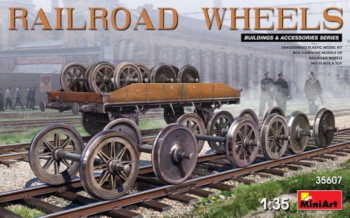 Railroad Wheels 1:35 MiniArt 35607