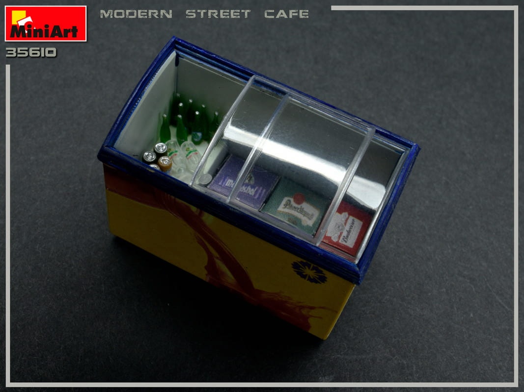 Zdjęcie dodatkowe produktu Modern Street Cafe 1:35 MiniArt 35610