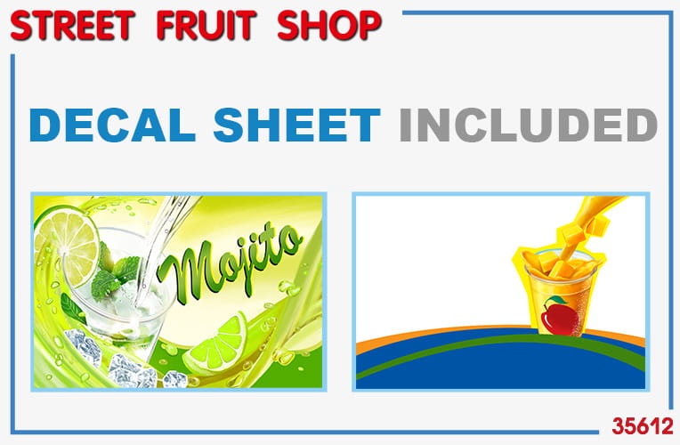 Zdjęcie dodatkowe produktu Street Fruit Shop 1:35 MiniArt 35612