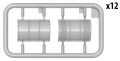 Zdjęcie dodatkowe produktu Modern Oil Drums 200l 1:35 MiniArt 35615