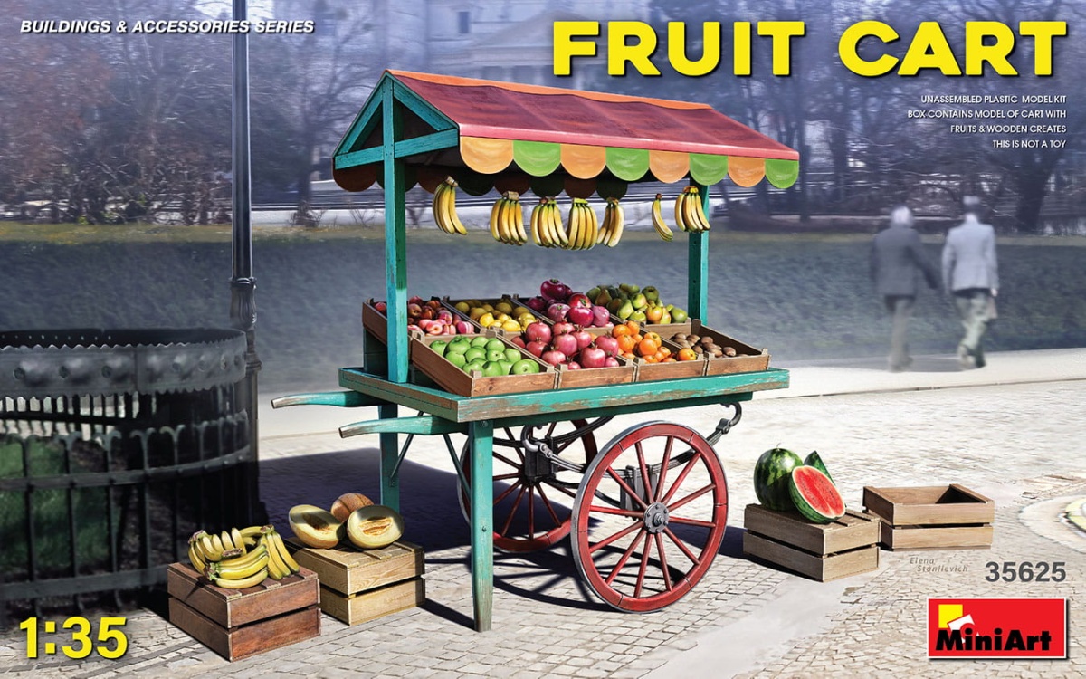 Zdjęcie główne produktu Fruit Cart 1:35 MiniArt 35625