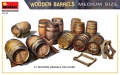 Zdjęcie dodatkowe produktu Wooden Barrels. Medium Size 1:35 MiniArt 35630
