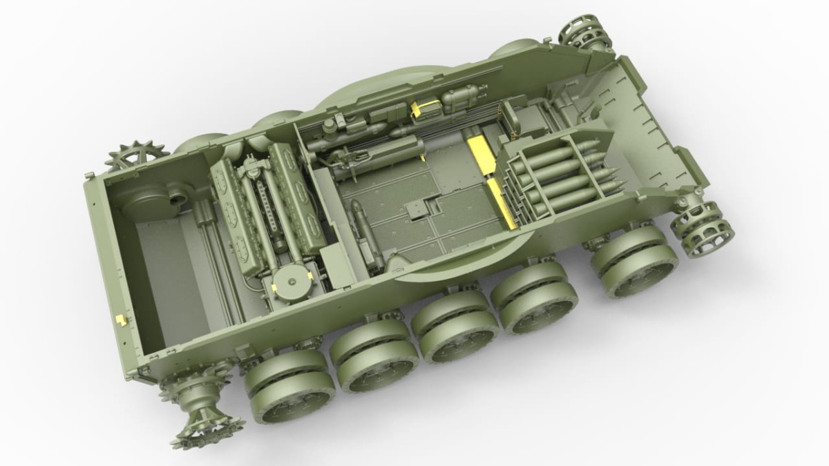 Zdjęcie dodatkowe produktu T-54-2 Mod. 1949 Soviet Medium Tank. Interior Kit 1:35 MiniArt 37004