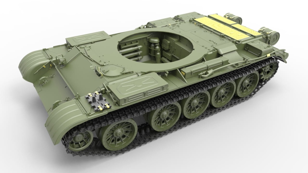 Zdjęcie dodatkowe produktu T-54-2 Mod. 1949 Soviet Medium Tank. Interior Kit 1:35 MiniArt 37004