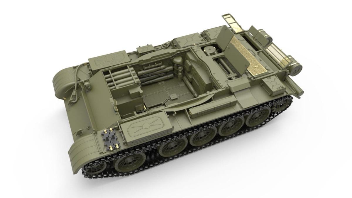 Zdjęcie dodatkowe produktu T-54-3 Soviet Medium Tank. Mod 1951. Interior Kit 1:35 MiniArt 37007