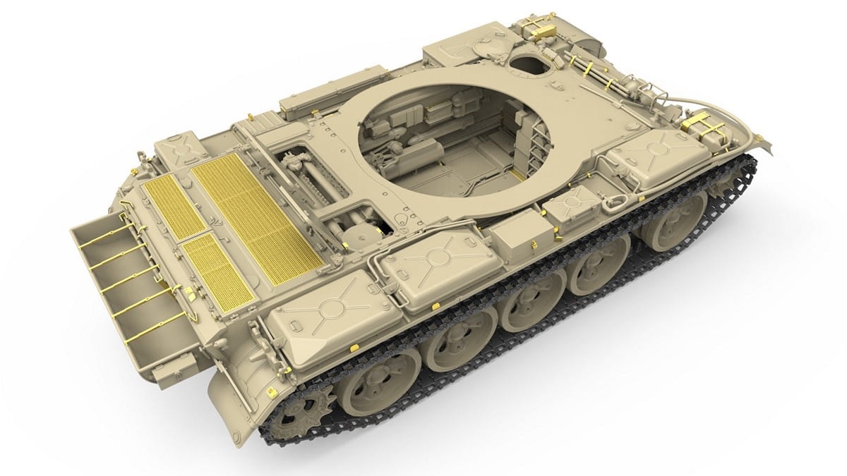 Zdjęcie dodatkowe produktu Tiran 4 Early Type. Interior Kit 1:35 MiniArt 37010