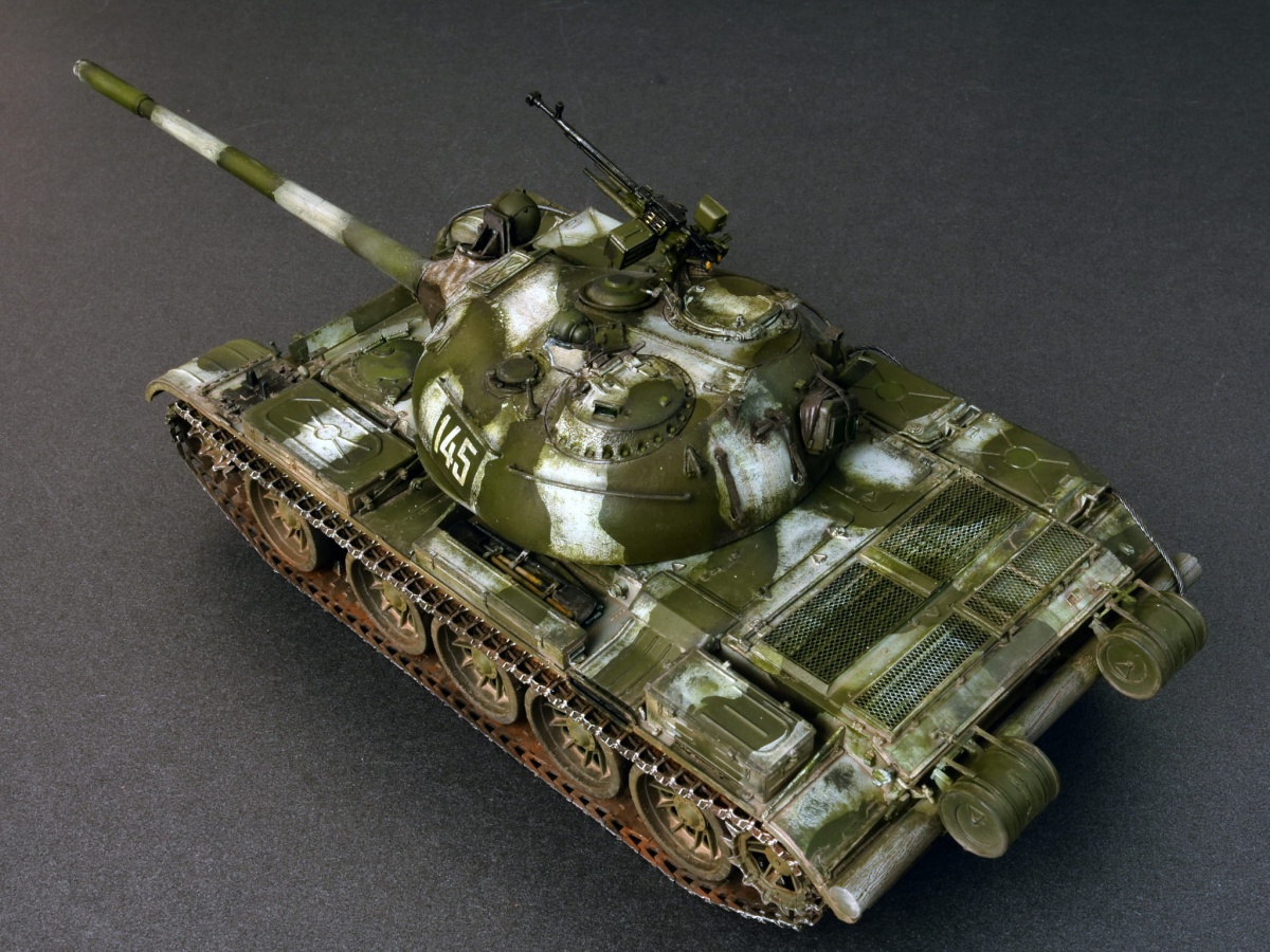 Zdjęcie dodatkowe produktu T-54b Soviet Medium Tank. Early Production. Interior Kit 1:35 MiniArt 37011