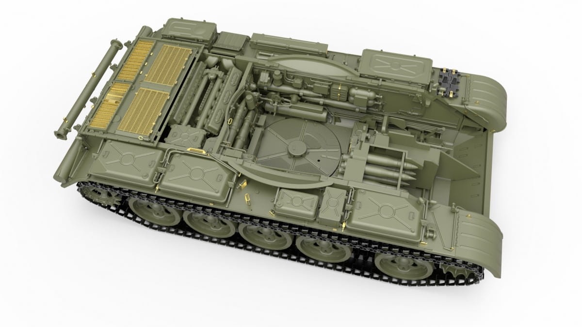Zdjęcie dodatkowe produktu T-55 Mod. 1963 Interior Kit 1:35 MiniArt 37018