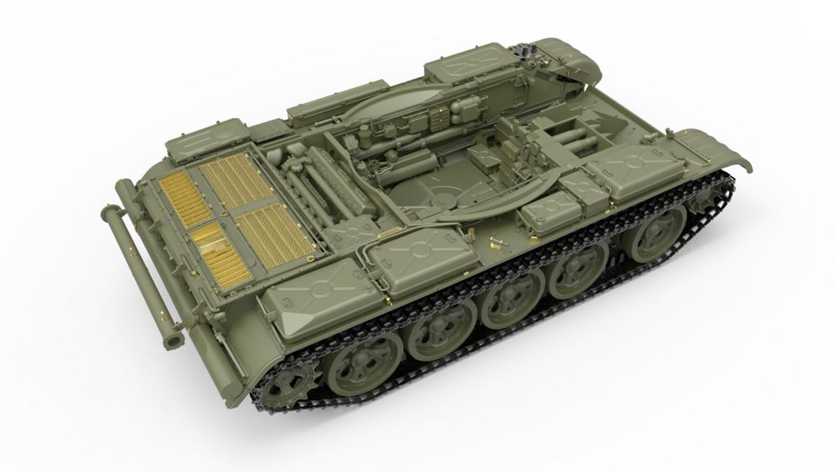 Zdjęcie dodatkowe produktu T-55 Mod. 1963 Interior Kit 1:35 MiniArt 37018