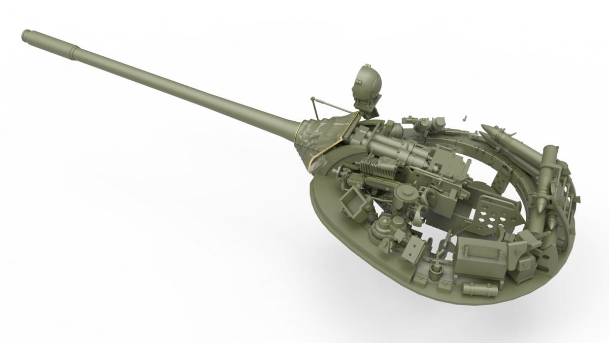 Zdjęcie dodatkowe produktu T-55 Mod. 1963 Interior Kit 1:35 MiniArt 37018