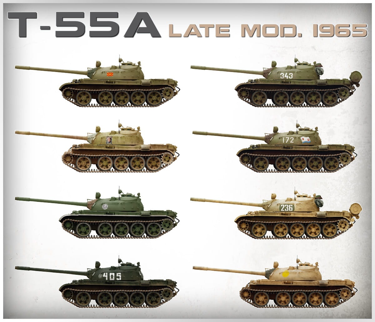 Zdjęcie dodatkowe produktu T-55a Late Mod. 1965 Interior Kit 1:35 MiniArt 37022