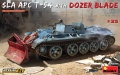 Zdjęcie główne produktu Sla Apc T-54 W/dozer Blade. Interior Kit 1:35 MiniArt 37028