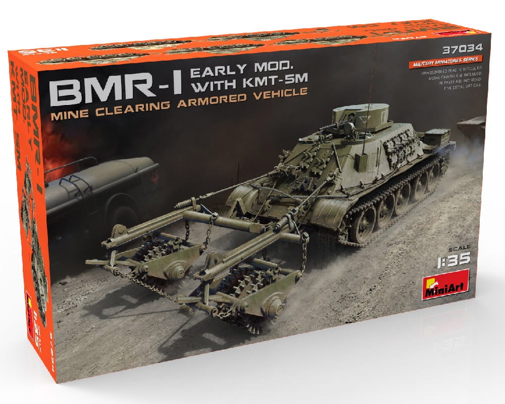 Zdjęcie dodatkowe produktu Bmr-1 Early Mod. With Kmt-5m 1:35 MiniArt 37034