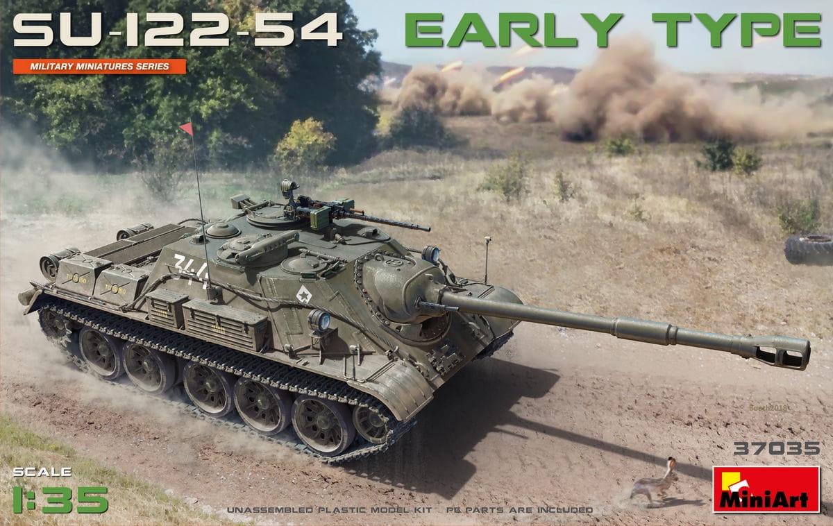 Zdjęcie główne produktu Su-122-54 Early Type 1:35 MiniArt 37035