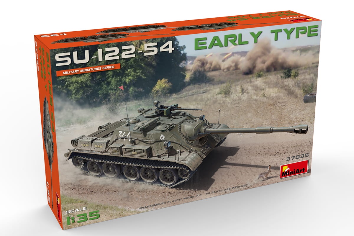 Zdjęcie dodatkowe produktu Su-122-54 Early Type 1:35 MiniArt 37035