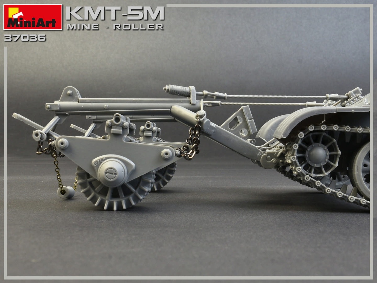 Zdjęcie dodatkowe produktu Kmt-5m Mine-roller 1:35 MiniArt 37036