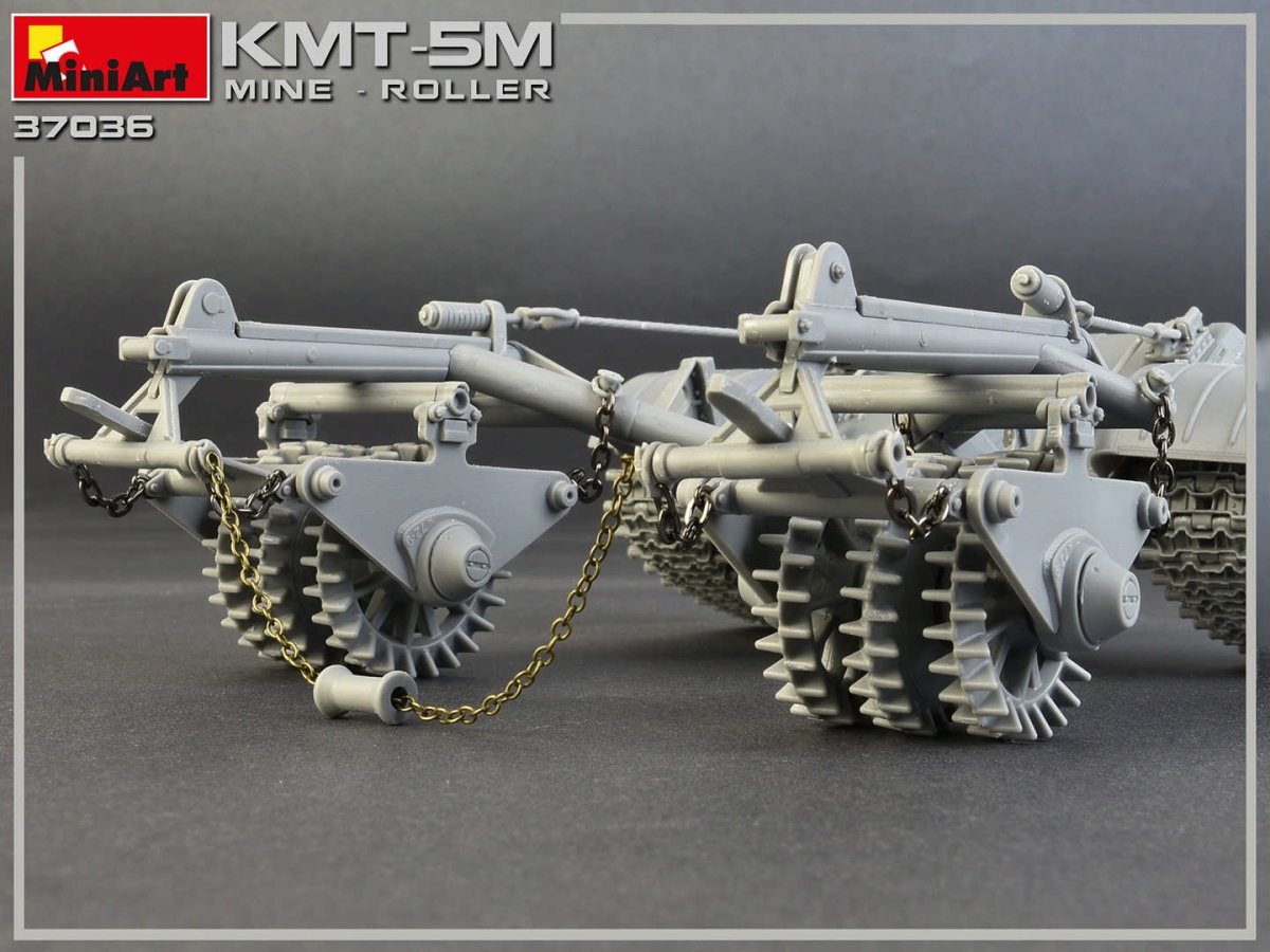 Zdjęcie dodatkowe produktu Kmt-5m Mine-roller 1:35 MiniArt 37036
