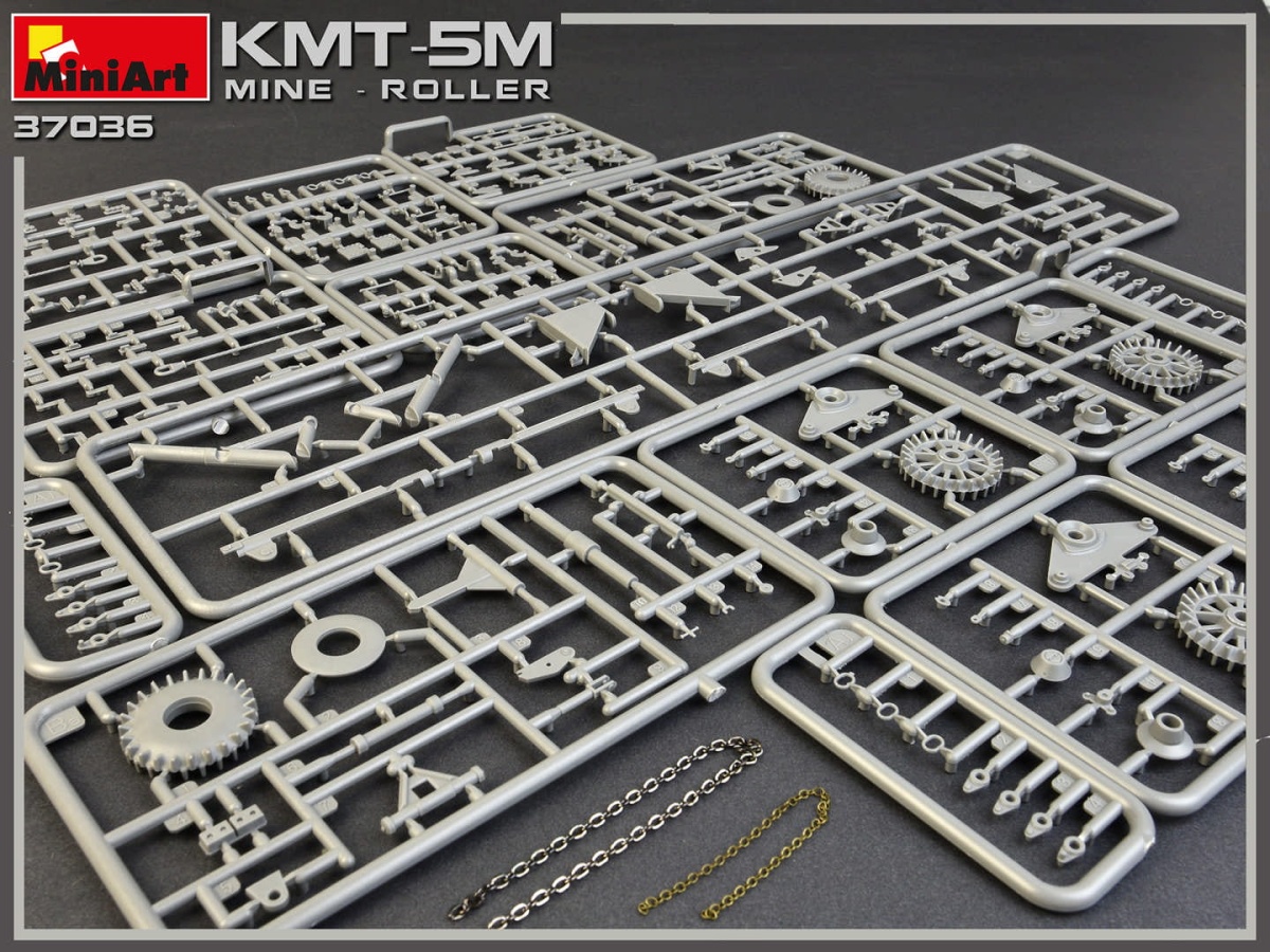 Zdjęcie dodatkowe produktu Kmt-5m Mine-roller 1:35 MiniArt 37036