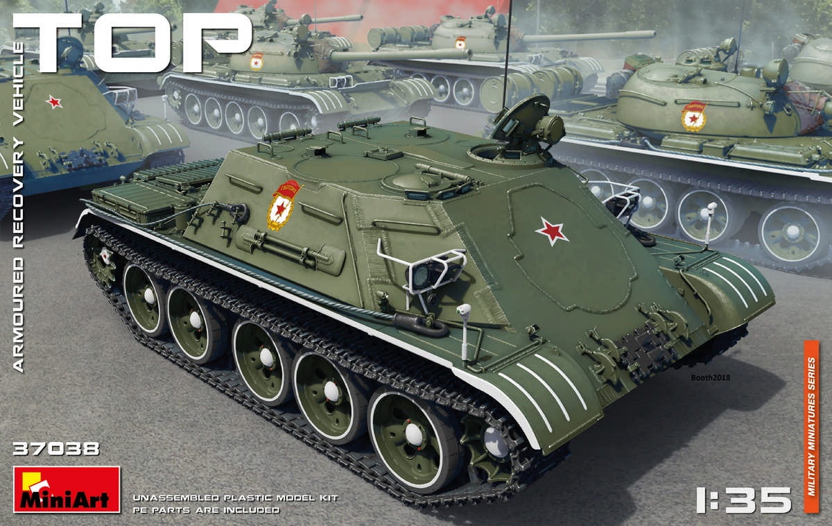 Zdjęcie główne produktu Top Armoured Recovery Vehicle 1:35 MiniArt 37038