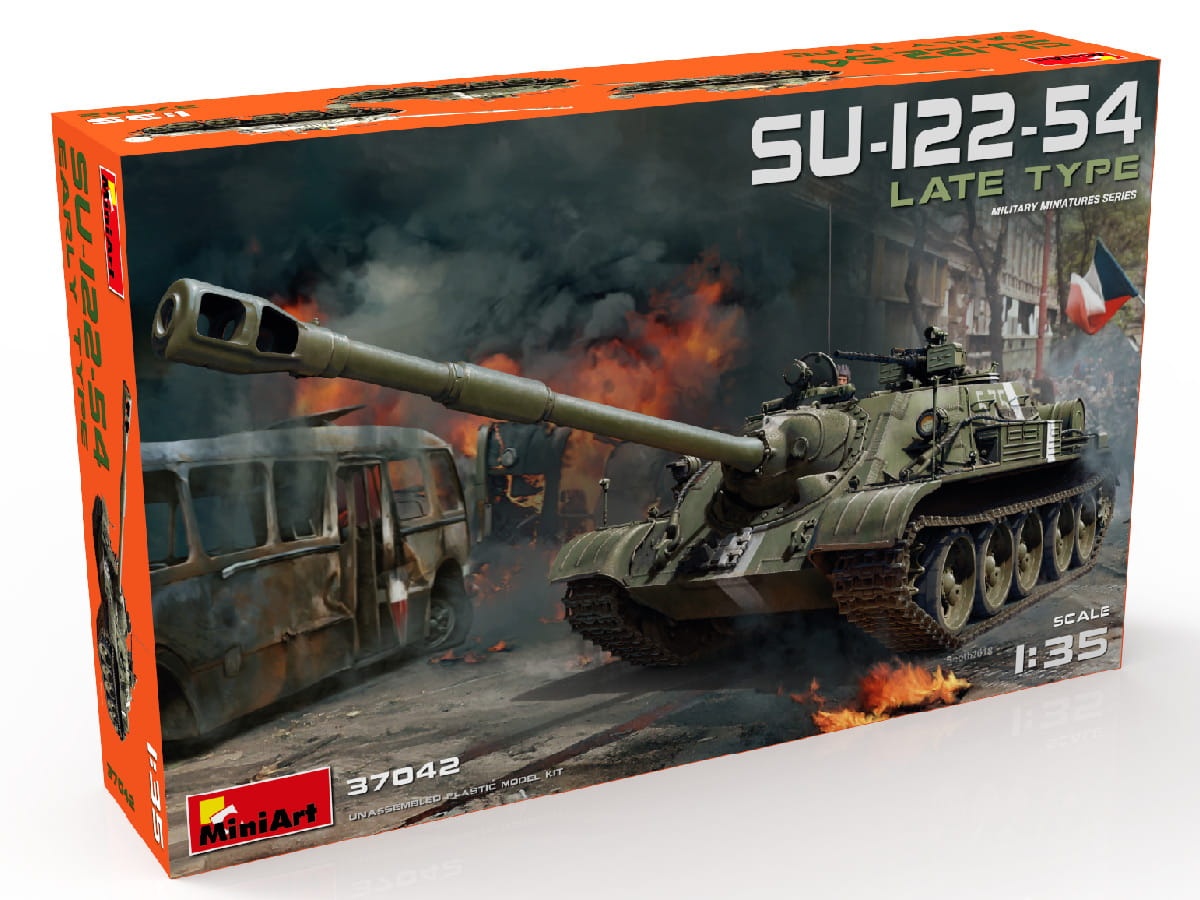 Zdjęcie dodatkowe produktu Su-122-54 Late Type 1:35 MiniArt 37042