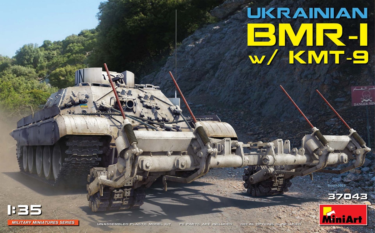 Zdjęcie główne produktu Ukrainian Bmr-1 W/kmt-9 1:35 MiniArt 37043