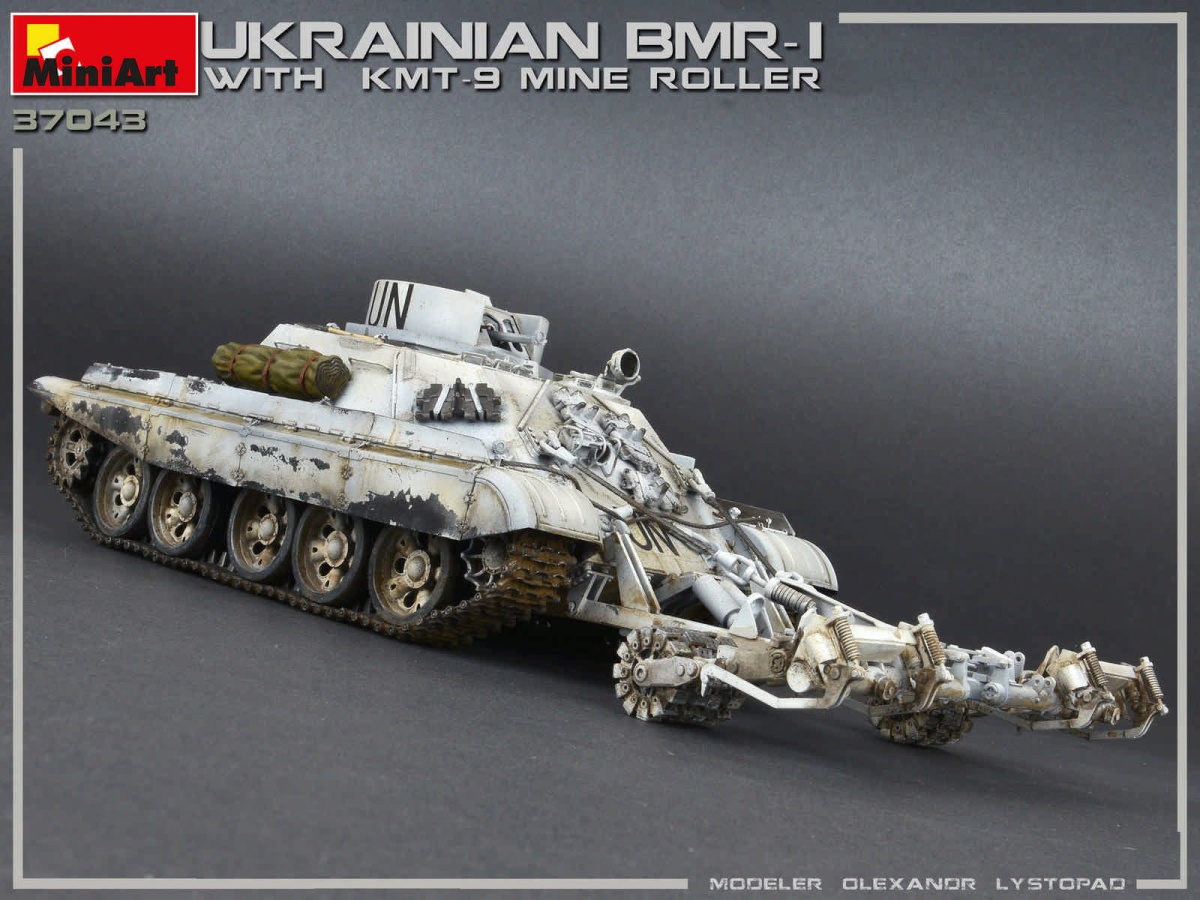 Zdjęcie dodatkowe produktu Ukrainian Bmr-1 W/kmt-9 1:35 MiniArt 37043