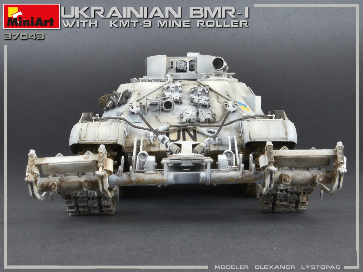 Zdjęcie dodatkowe produktu Ukrainian Bmr-1 W/kmt-9 1:35 MiniArt 37043