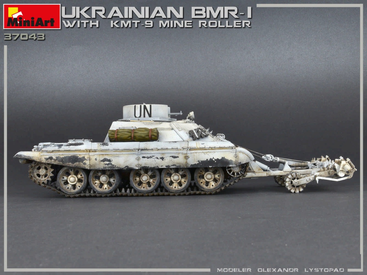 Zdjęcie dodatkowe produktu Ukrainian Bmr-1 W/kmt-9 1:35 MiniArt 37043