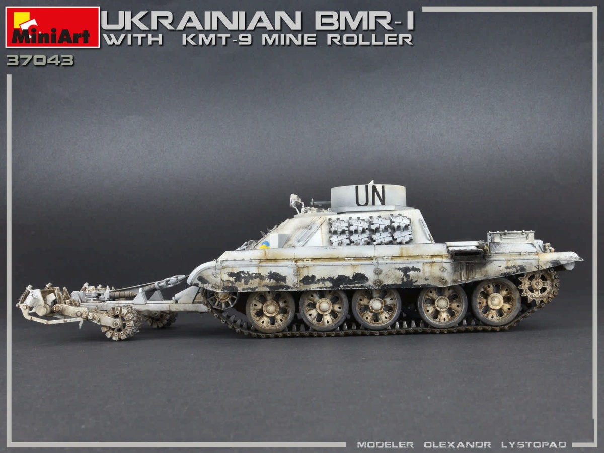 Zdjęcie dodatkowe produktu Ukrainian Bmr-1 W/kmt-9 1:35 MiniArt 37043