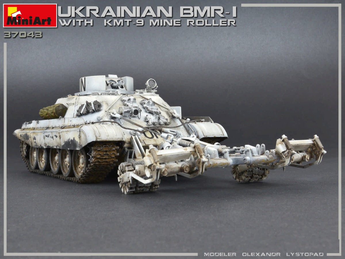 Zdjęcie dodatkowe produktu Ukrainian Bmr-1 W/kmt-9 1:35 MiniArt 37043