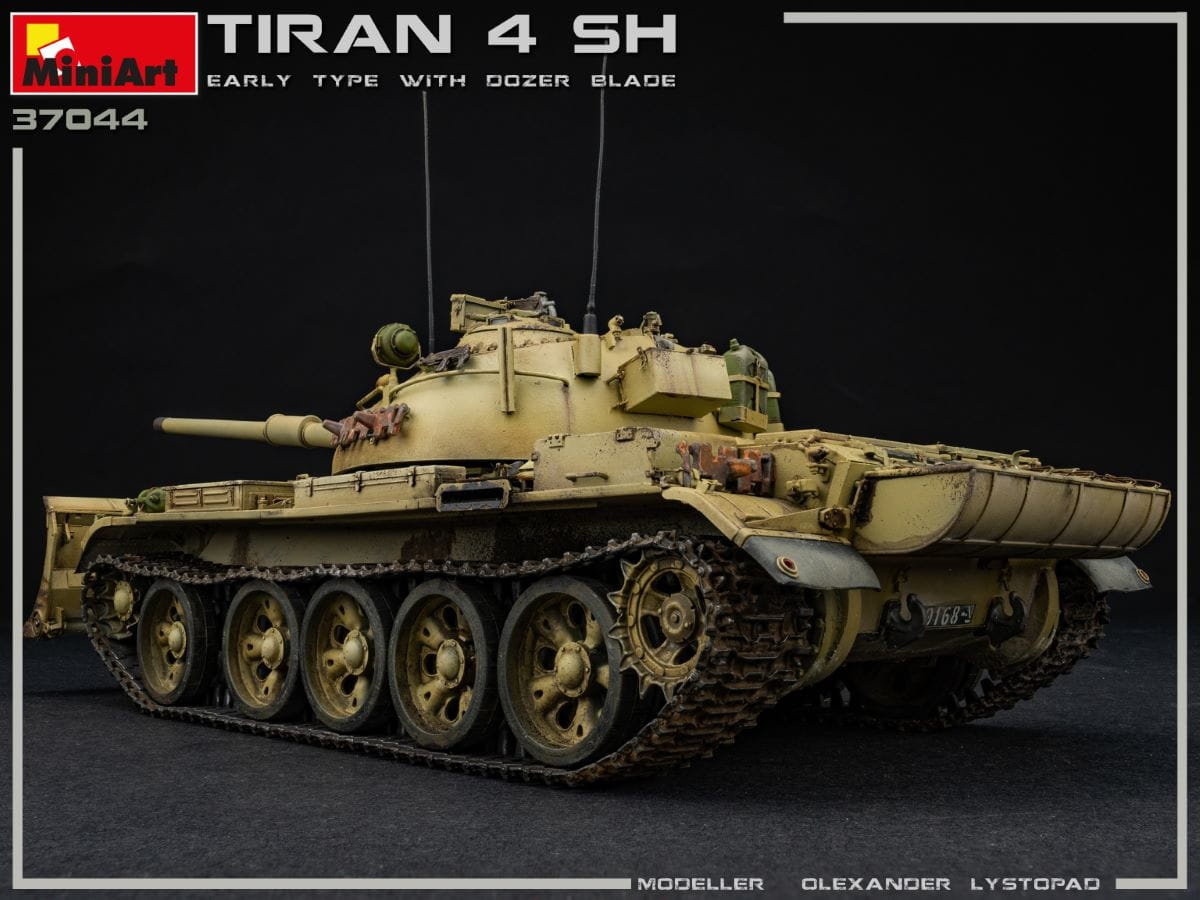 Zdjęcie dodatkowe produktu Tiran 4 Sharir Early Type W/dozer Blade 1:35 MiniArt 37044