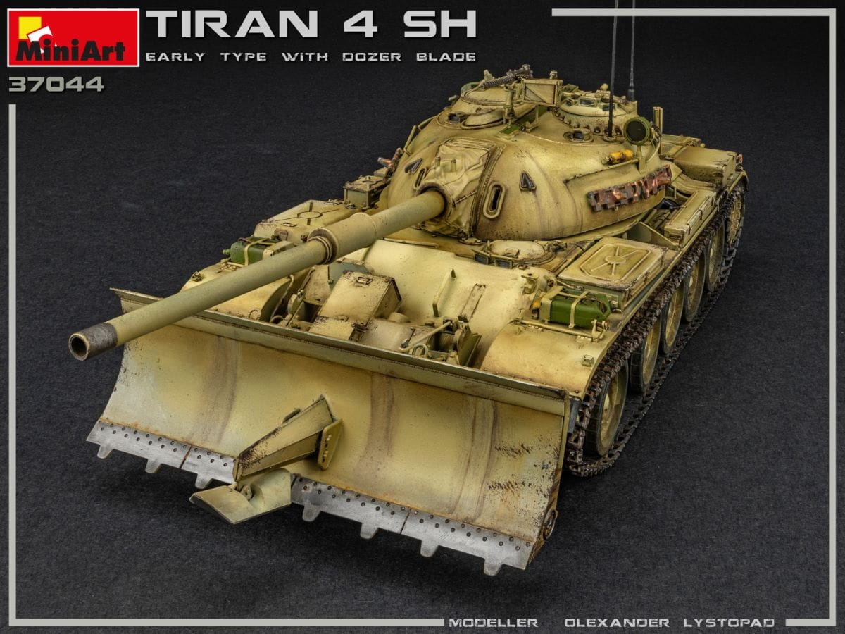 Zdjęcie dodatkowe produktu Tiran 4 Sharir Early Type W/dozer Blade 1:35 MiniArt 37044