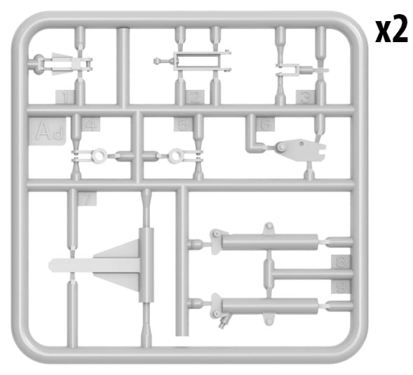 Zdjęcie dodatkowe produktu Kmt-7 Mid Type Mine-roller 1:35 MiniArt 37045