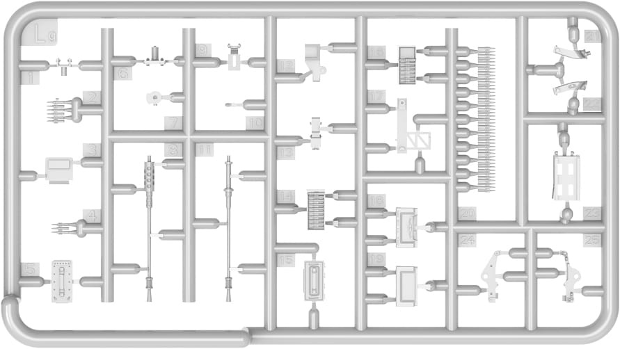 Zdjęcie dodatkowe produktu U.s. Machine Gun Set 1:35 MiniArt 37047