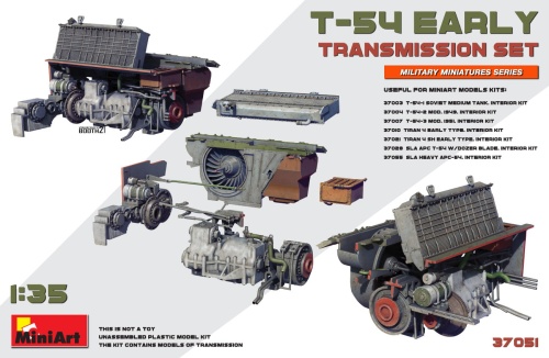 T-54 Early Transmission Set 1:35 MiniArt 37051