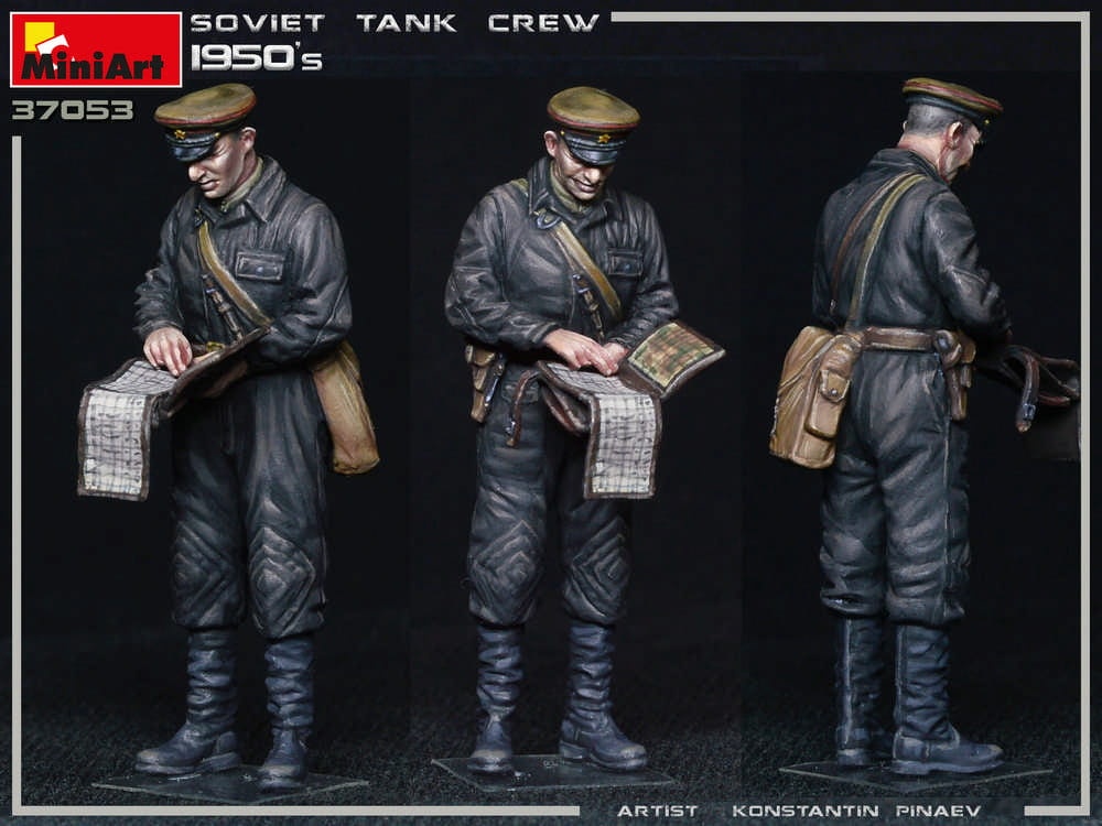 Zdjęcie dodatkowe produktu Soviet Tank Crew 1950s 1:35 MiniArt 37053