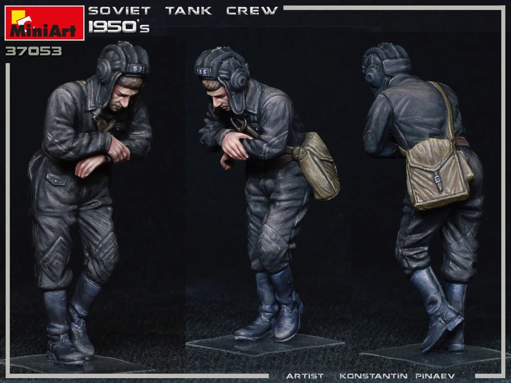 Zdjęcie dodatkowe produktu Soviet Tank Crew 1950s 1:35 MiniArt 37053