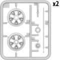 Zdjęcie dodatkowe produktu T-55/T-55A Wheels Set 1:35 MiniArt 37058
