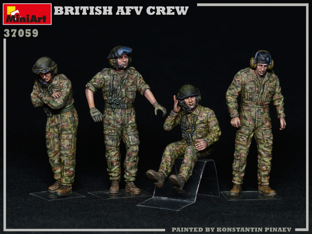 Zdjęcie dodatkowe produktu British Afv Crew 1:35 MiniArt 37059