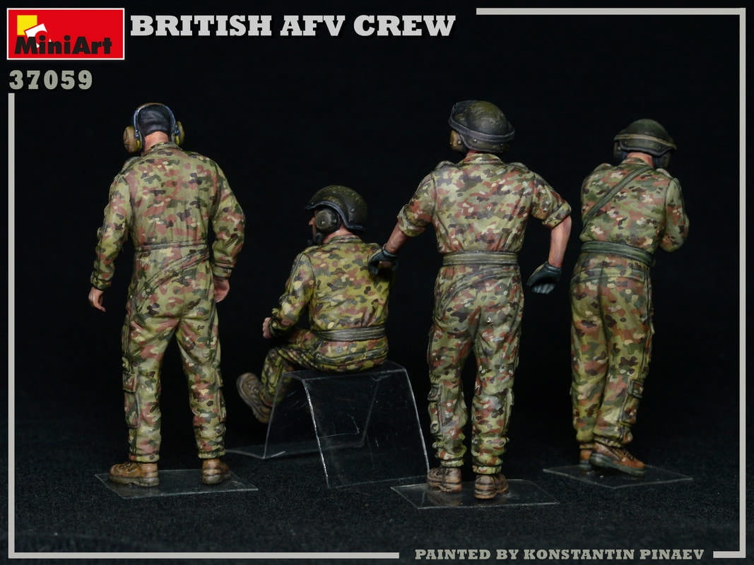 Zdjęcie dodatkowe produktu British Afv Crew 1:35 MiniArt 37059