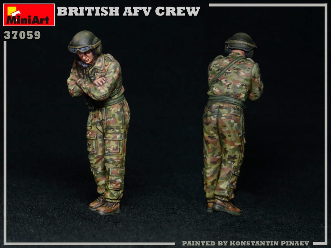 Zdjęcie dodatkowe produktu British Afv Crew 1:35 MiniArt 37059