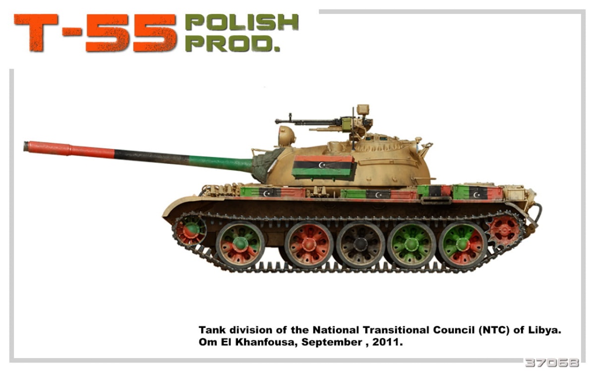 Zdjęcie dodatkowe produktu T-55 Polish Production 1:35 MiniArt 37068