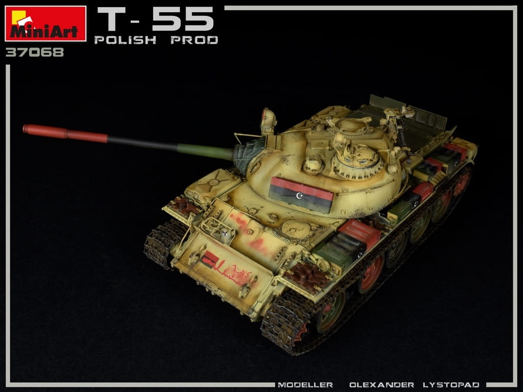 Zdjęcie dodatkowe produktu T-55 Polish Production 1:35 MiniArt 37068