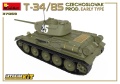 Zdjęcie dodatkowe produktu T-34/85 Czechoslovak Prod. Early Type. Interior Kit 1:35 MiniArt 37069