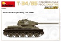 Zdjęcie dodatkowe produktu T-34/85 Czechoslovak Prod. Early Type. Interior Kit 1:35 MiniArt 37069