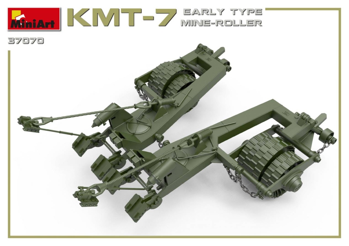 Zdjęcie dodatkowe produktu Kmt-7 Early Type Mine-roller 1:35 MiniArt 37070