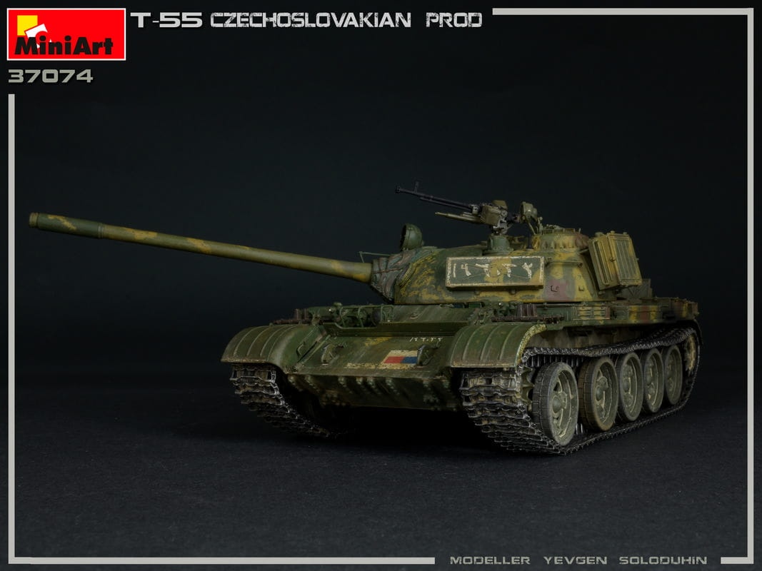 Zdjęcie dodatkowe produktu T-55 Czechoslovak Production 1:35 MiniArt 37074