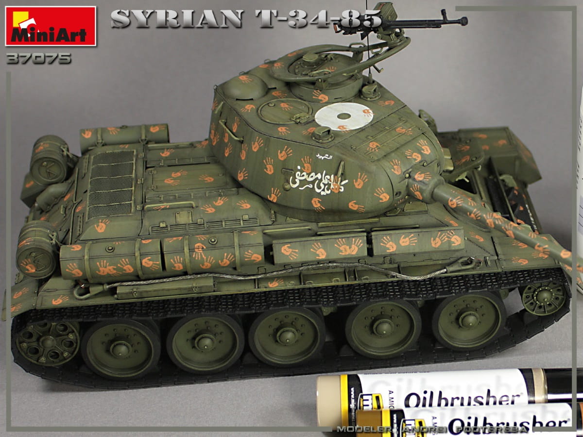 Zdjęcie dodatkowe produktu Syrian T-34/85 1:35 MiniArt 37075