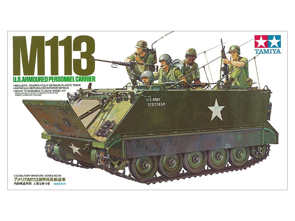 Zdjęcie główne produktu M113 US Armoured Personnel Carrier 1:35 Tamiya 35040
